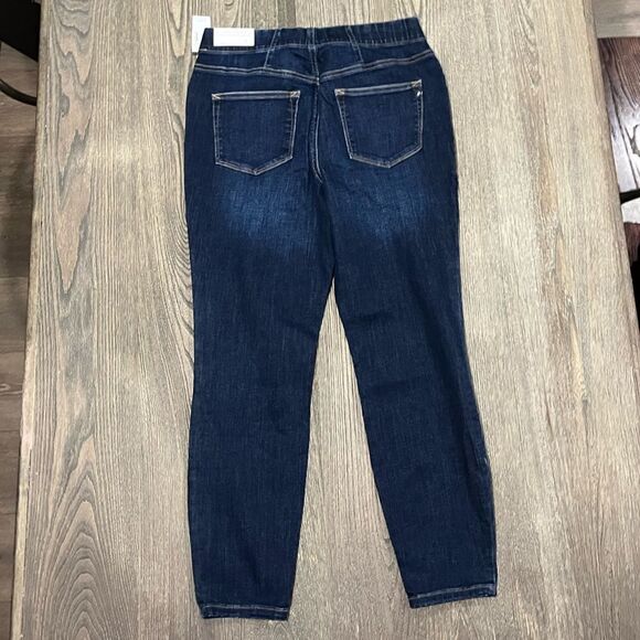 NWT M Jeans by Maurices Skinny High Rise Jegging Jeans Stretch Denim Blue Medium - Picture 8 of 10